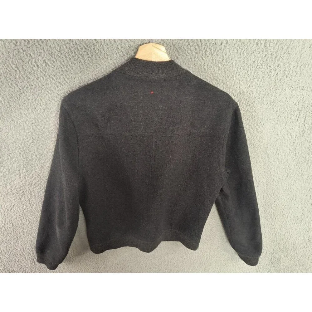 Apolis Global Citizen Jacket Mens Medium Wool Cotton Bomber Full Zip Long Sleeve